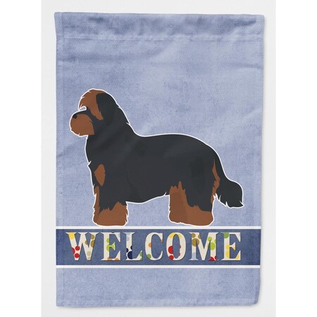 Carolines Treasures Shorkie No.1 Welcome Flag Canvas House Size CK3781CHF
